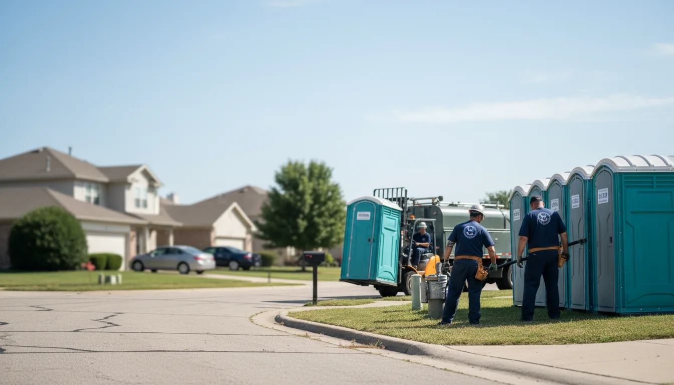 Porta Potty Rental in West Columbia, SC near me